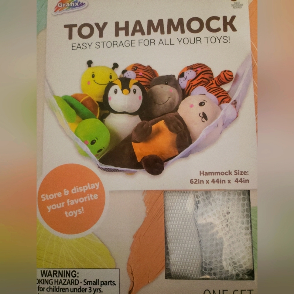 NWT Toy Hammock for Your Squishmallows or Other Toys